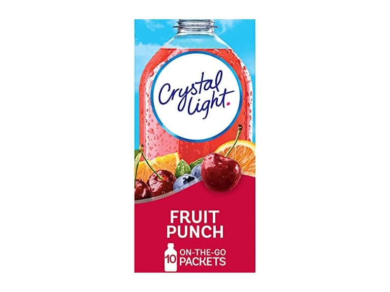 Crystal Light Fruit Punch Drink Mix (10 Packets) - Image 1