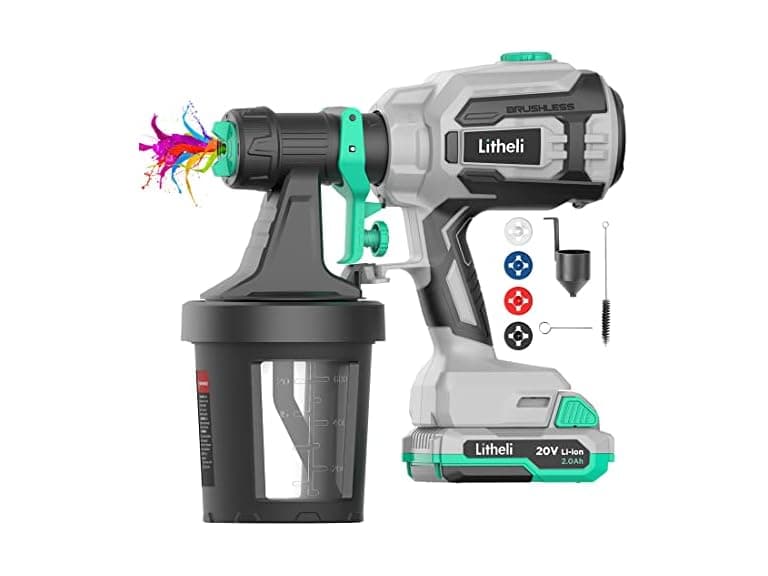 20V Brushless Cordless Paint Sprayer 2.0Ah - Image 1