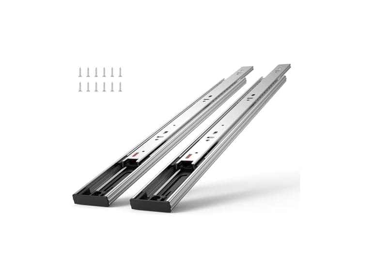 VEVOR 10 Pairs of 14 Inch Drawer Slides Side Mount Rails - Image 1