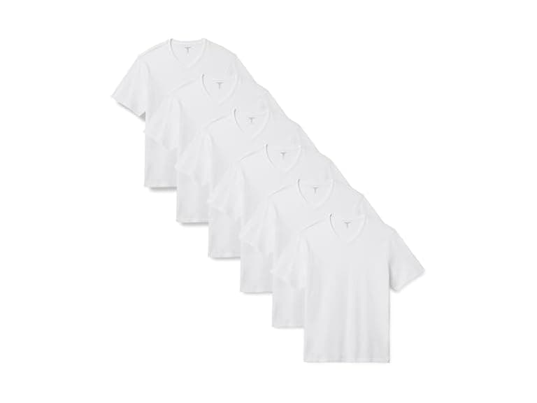 Amazon Essentials Mens V Neck 6 Pk - Image 1