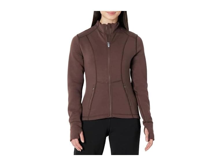 AE Womens Active Sweat SlimFit Zip Jkt - Image 1