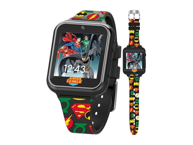 Accutime Boys 40mm Justice League Kids Smart Watch - Image 1