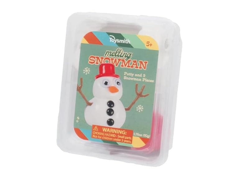 Toysmith Melting Snowman – Reusable Putty Slime Kit - Image 1