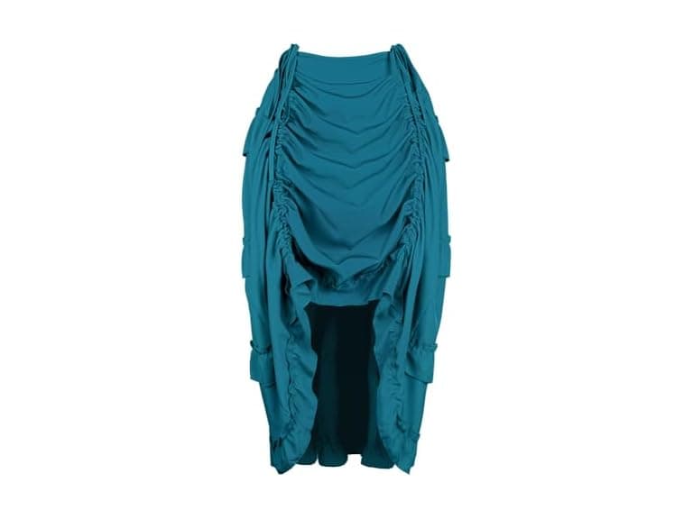 Zhitunemi Women's (M-L) Pirate Skirt Blue - Image 1