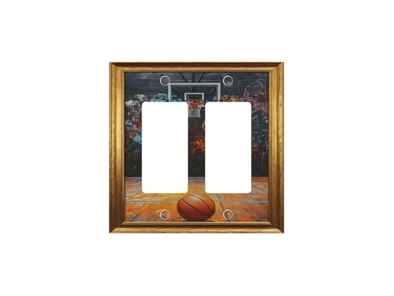 Vorchtax Decorative Art Light Switch Covers Basket - Image 1