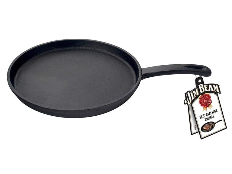 Jim Beam 10.5" Cast Iron Skillet - Image 1