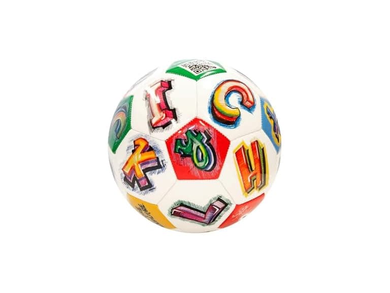 Crayola Official Soccer Ball - Alphabet2 - Image 1