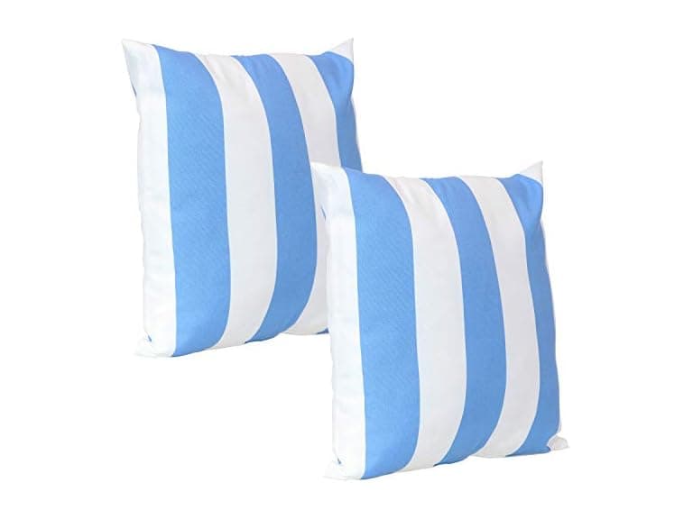 Sunnydaze Indoor and Outdoor Decorative Throw Pillow Covers