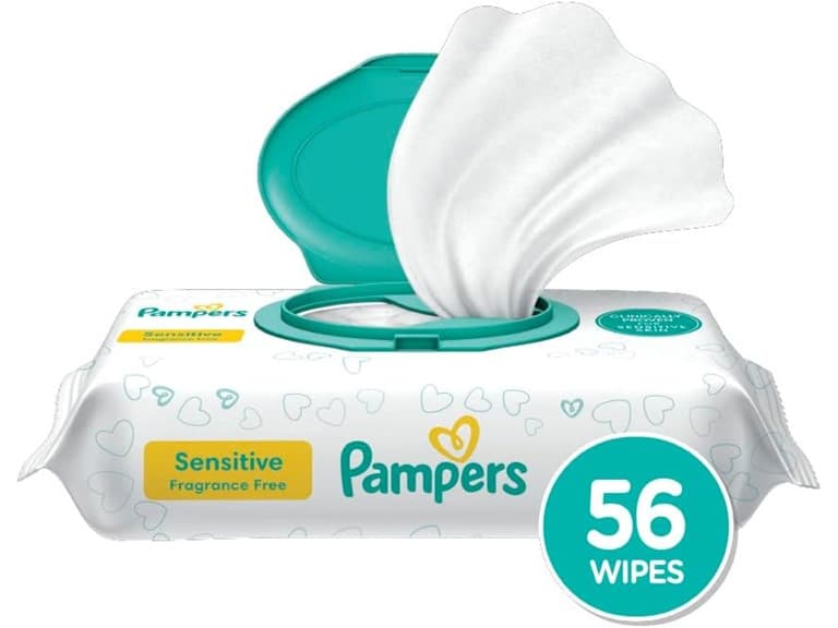 Pampers Baby Wipes 56ct - Image 1