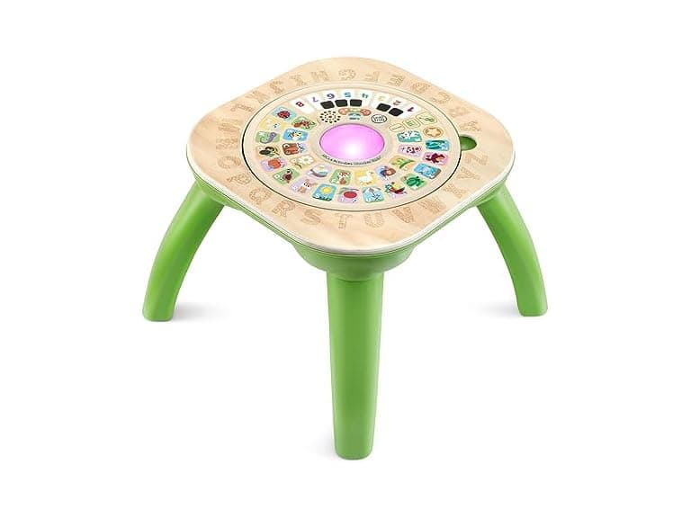 LeapFrog ABCs and Activities Wooden Table - Image 1