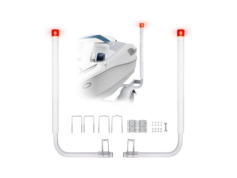 VEVOR Boat Trailer Guide - 46" w/ LED - Image 1