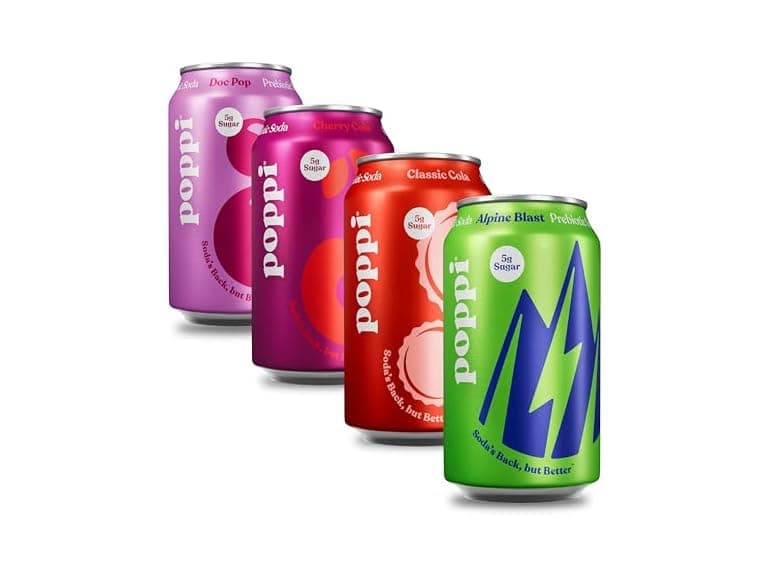 Poppi Soda Staples Variety, 12pk - Image 1
