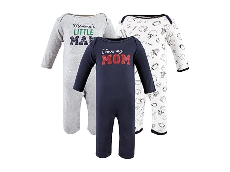 Hudson Baby Girls Unisex Cotton Coveralls - Image 1