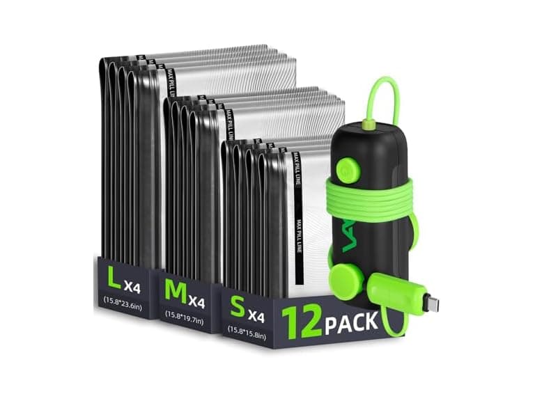 CrazyFeb Vacuum Bags for Travel - Image 1