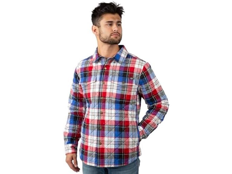 Field & Stream Mens Tinkhamtown Quilted Shirt Jkt - Image 1