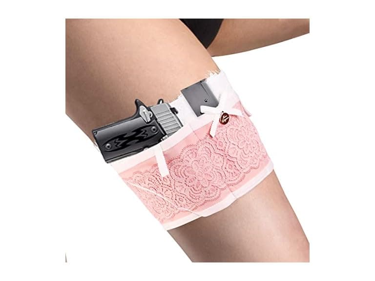 Women's Concealed Thigh Pistol Holster - Image 1