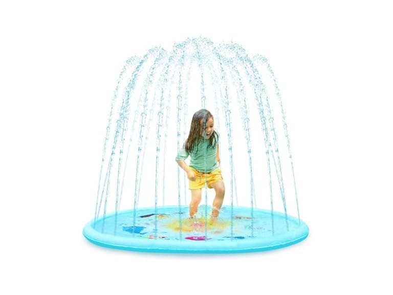 B. toys – Summer Splash Pad – Outdoor Water Sprinkler for Kids - Image 1