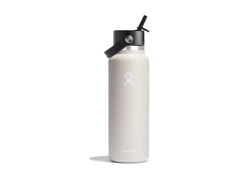 Hydro Flask Wide Mouth Flex Straw Lid 40oz - Tan - Image 1