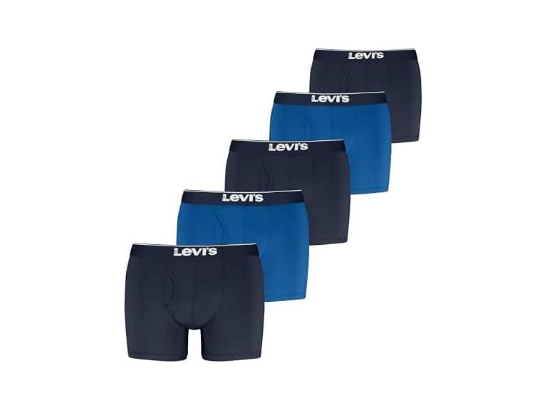 Levis Mens 5Pk Microfiber Boxer Brief (S) - Image 1