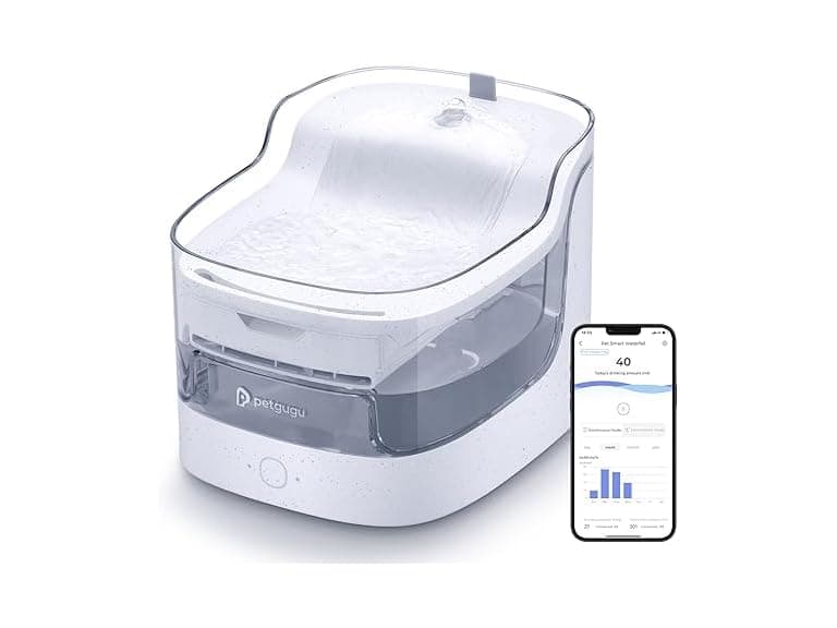 Petgugu L Cat Water Fountain Smart App Control - Image 1