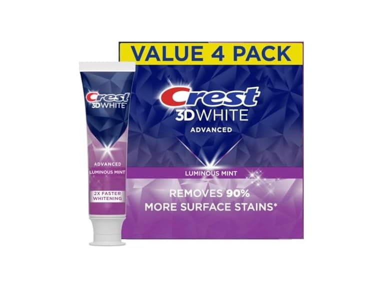 Crest 3D White Luminous Whitening Toothpaste - Image 1
