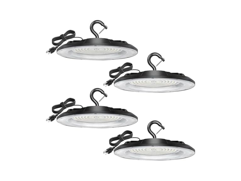 GoBright B0FWKJR7Y1 12 Inch High Bay Light 4-Pack - Image 1