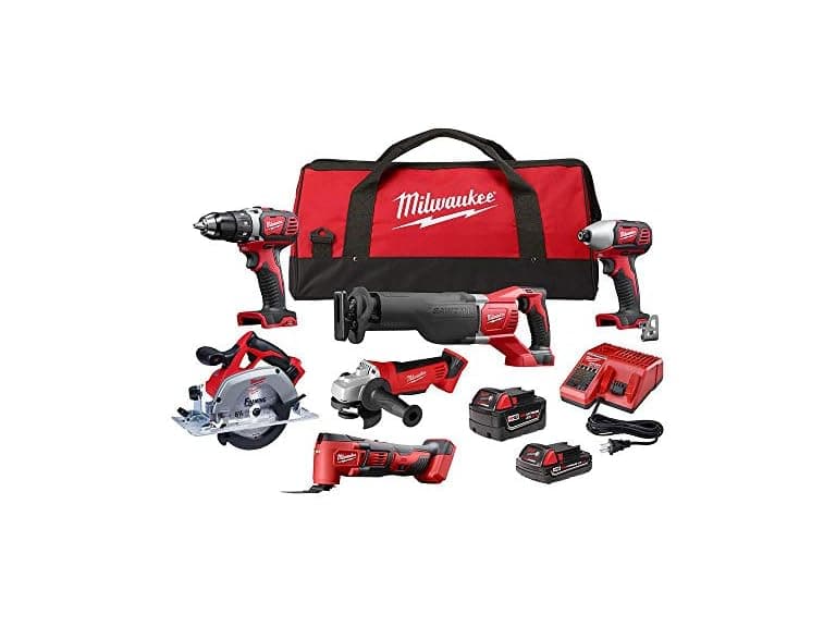 Milwaukee 48-59-1812 M18 18-V Combo Kit 6-Tool - Image 1