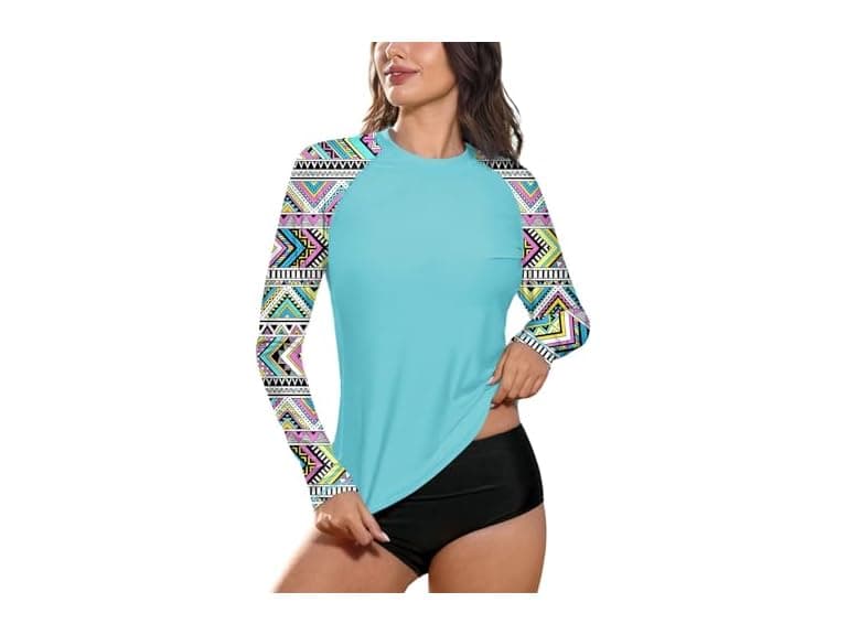BesserBay Women (L) Lady Summer Swim UV SPF Aztec - Image 1