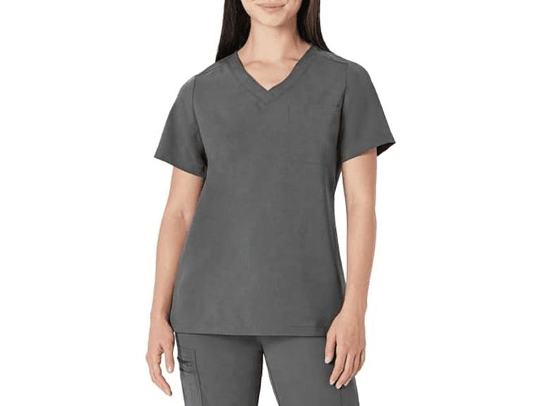Amazon Basics Women Scrubs V-neck Top - Image 1