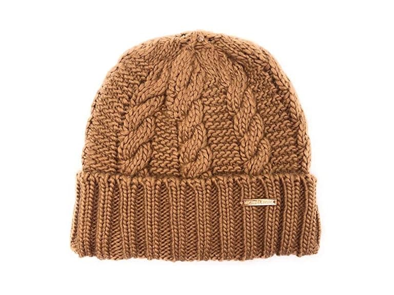Michael Kors Women (OS) Cable Knit Lined Fleece - Image 1