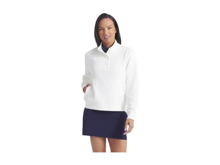 Puma Golf Women Boulder 1/2 Snap Pullover - Image 1