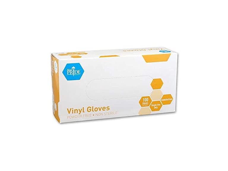 MedPride Vinyl Gloves Large, 100ct - Image 1