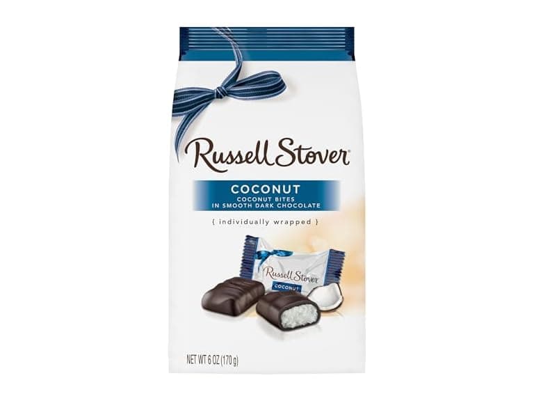 Russell Stover Dark Choc Coconut Gift Ba - Image 1