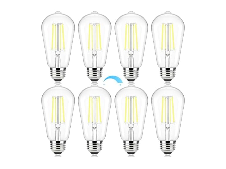 Brightever LED Edison Bulbs 8 Pack