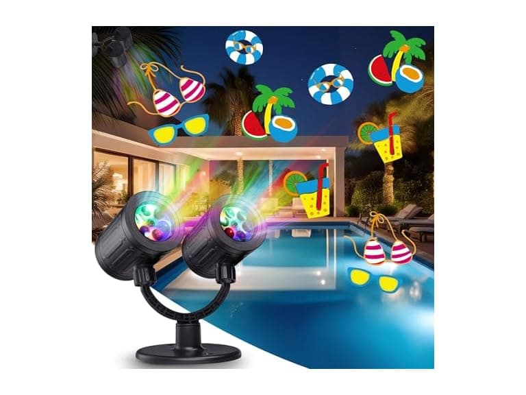 Toodour B0GHN4PYH3 Double Head Projector Lights - Image 1