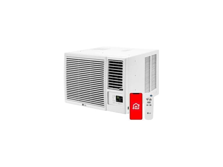 LG 23,000 BTU / 12,000 BTU Window AC | LW2423HRSM