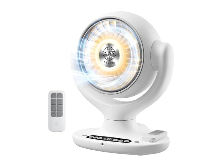 Aaoyun Cordless Desk Fan