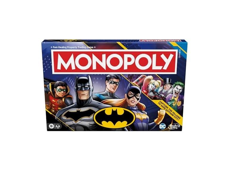 Hasbro Gaming Monopoly Batman Edition Board Game - Image 1