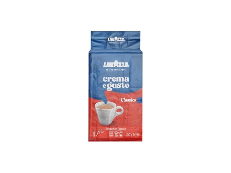 Lavazza Crema e Gusto Ground Coffee, Medium Roast - Image 1