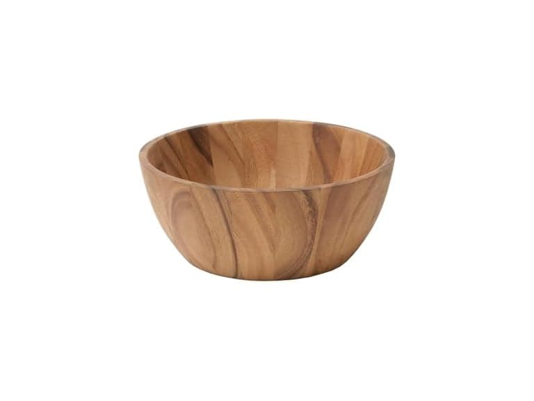 Frieling Acacia Wood Tulip Bowl - Image 1