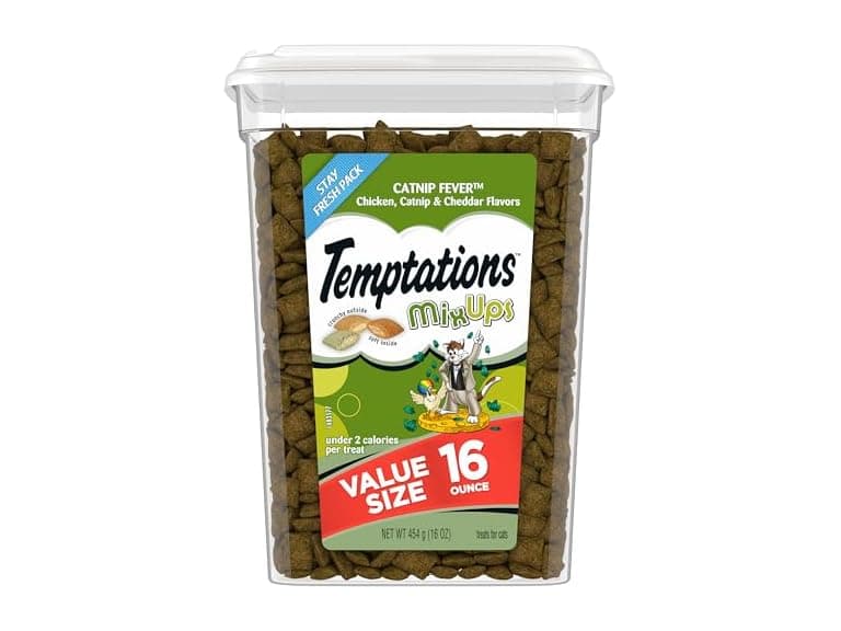 Temptations MixUps Catnip Feve Soft Cat Treats - Image 1