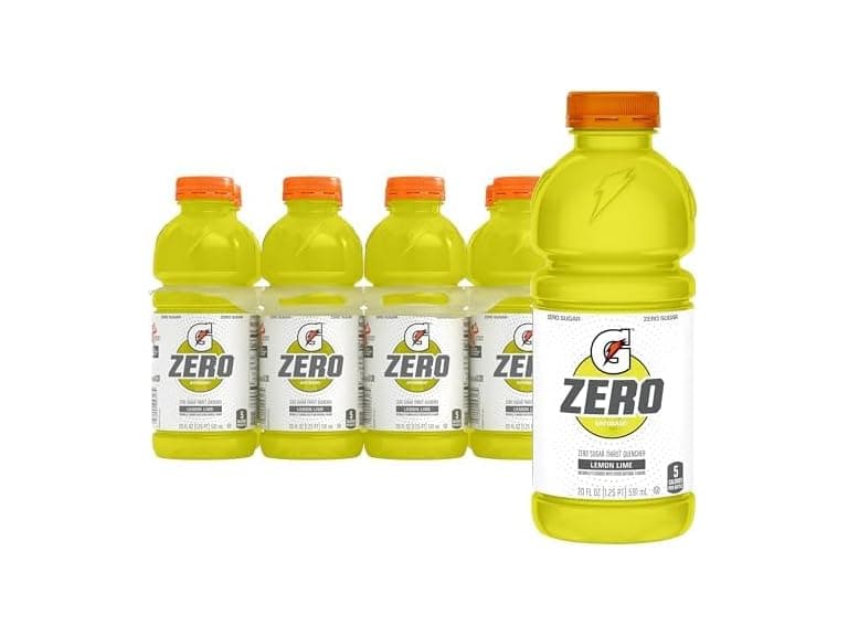 8PK Gatorade Zero Sugar Thirst Quencher Lemon Lime - Image 1