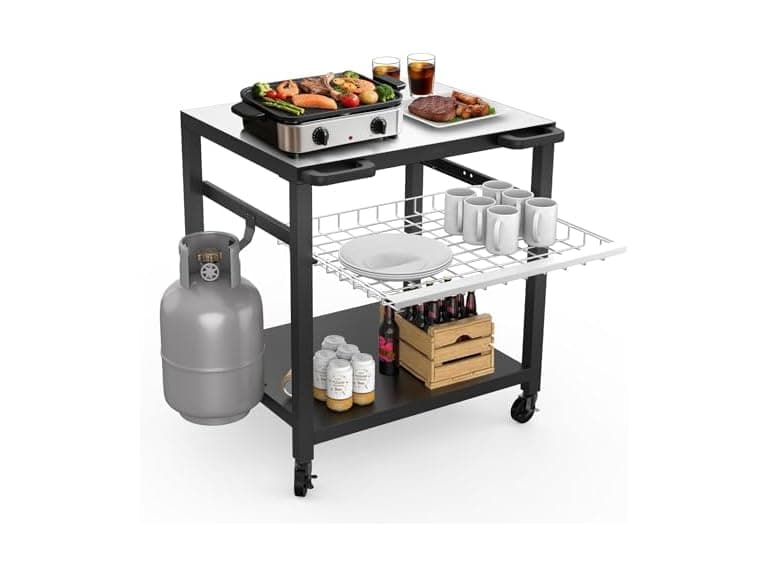 NUUK 40010-VC 30" Deluxe Stainless Pizza Table - Image 1