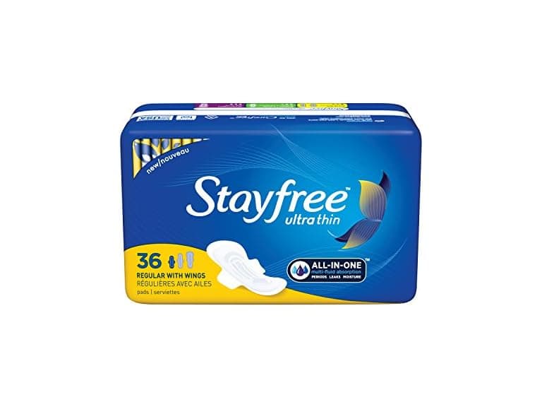 Stayfree Ultra Thin Regular Pads Wings 36ct - Image 1