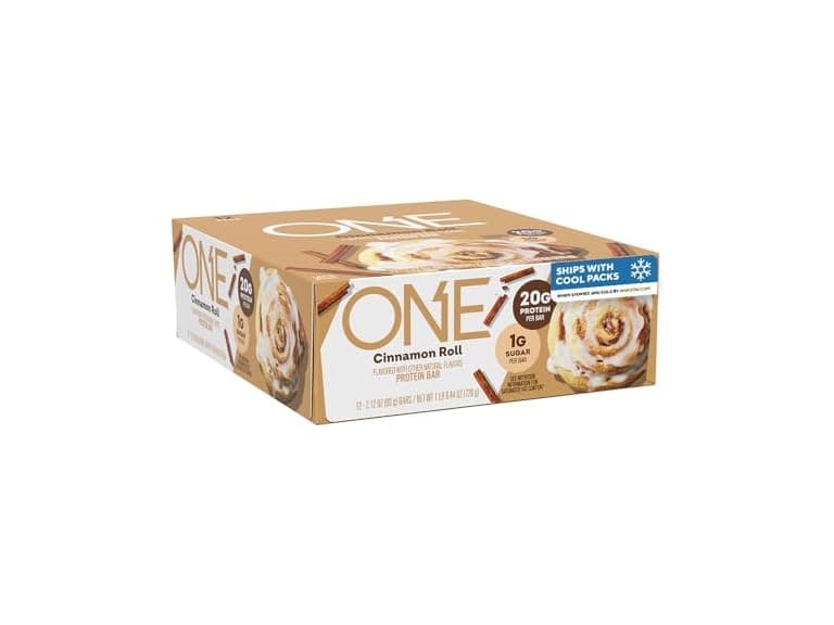 12ct ONE Protein Bars, Cinnamon Roll - Image 1