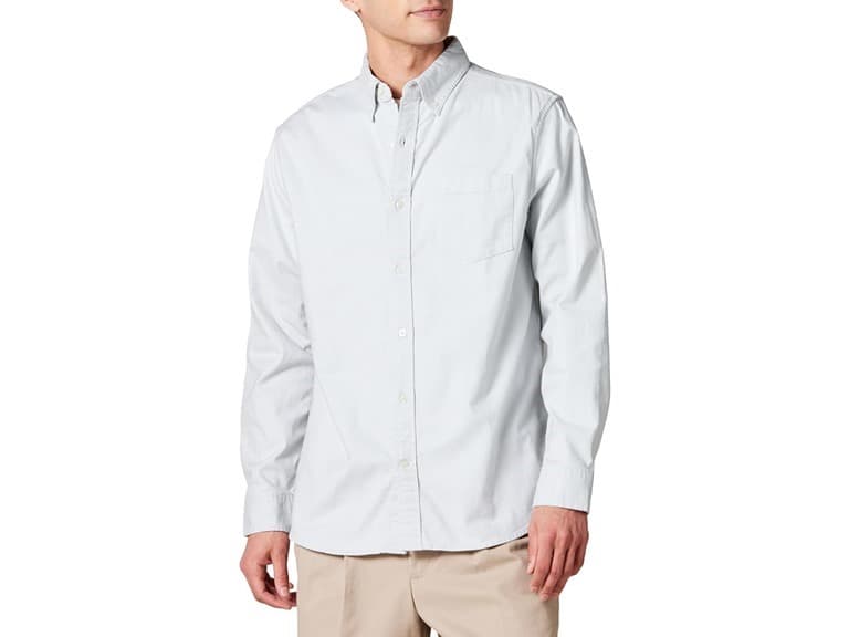 Amazon Essentials Men Regular-Fit Pocket Oxford - Image 1