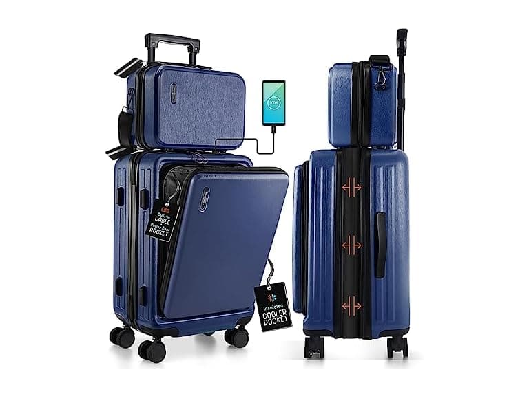 TravelArim 22 Inch Carry On Luggage - Image 1