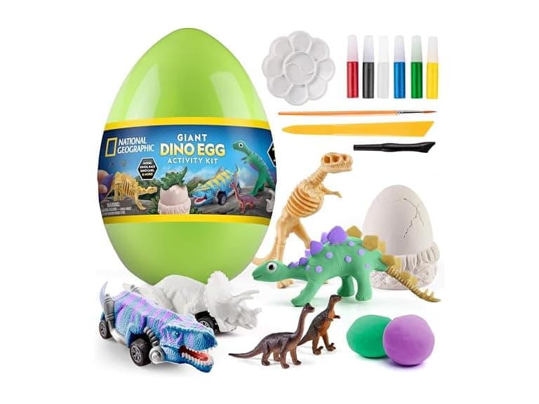 National Geographic Giant Dinosaur Egg Activity Kit - Image 1