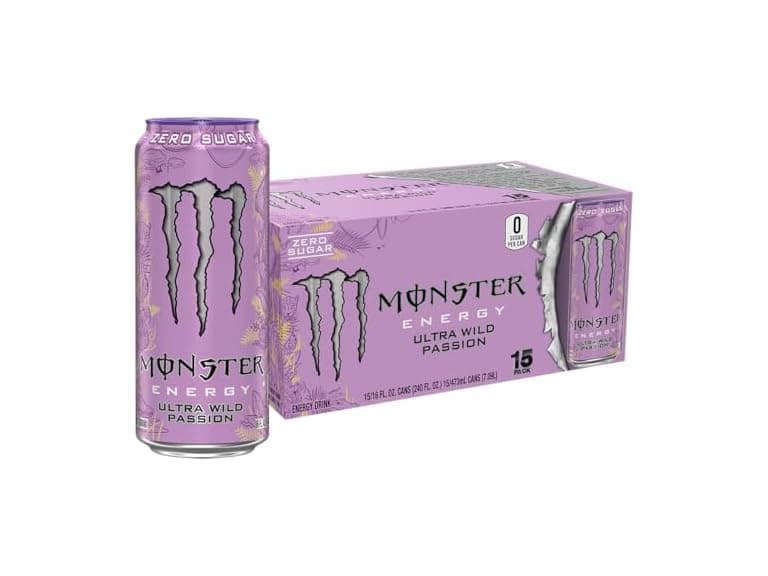 15Pk Monster Energy Ultra Wild Passion, Sugar Free - Image 1