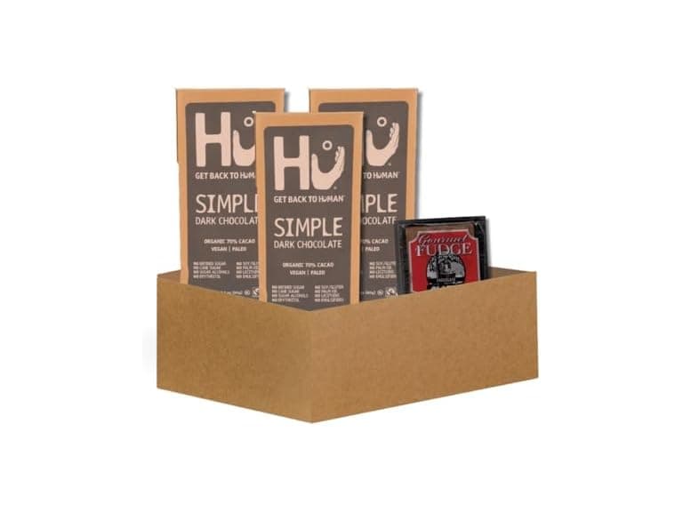 4 Item Set- Hu Choc Simple Bar 2.1 OZ & Fudge - Image 1
